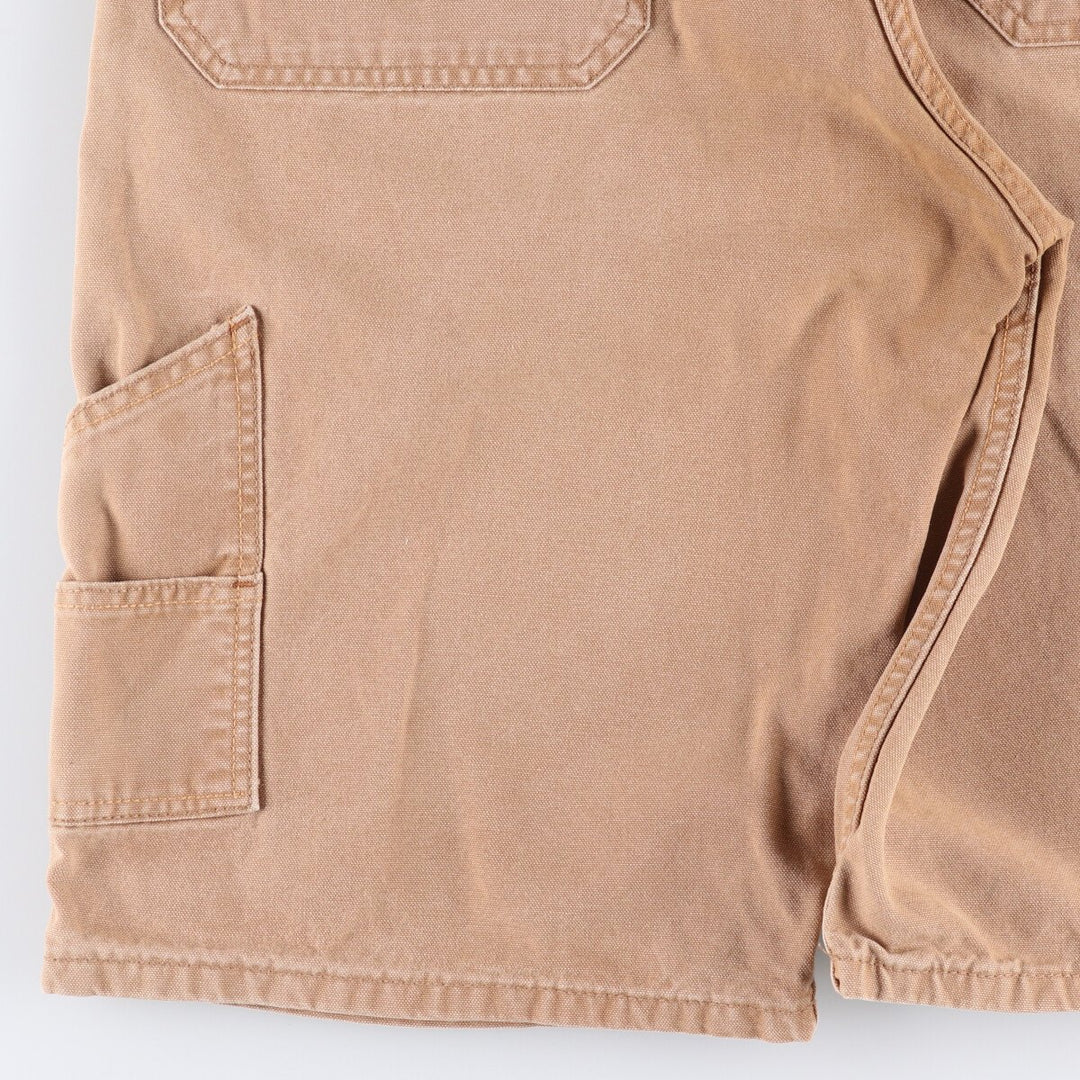 Dickies Relaxed Fit Duck Painter Shorts, Men's Size W37 cotton Beige type Vintage Second Hand