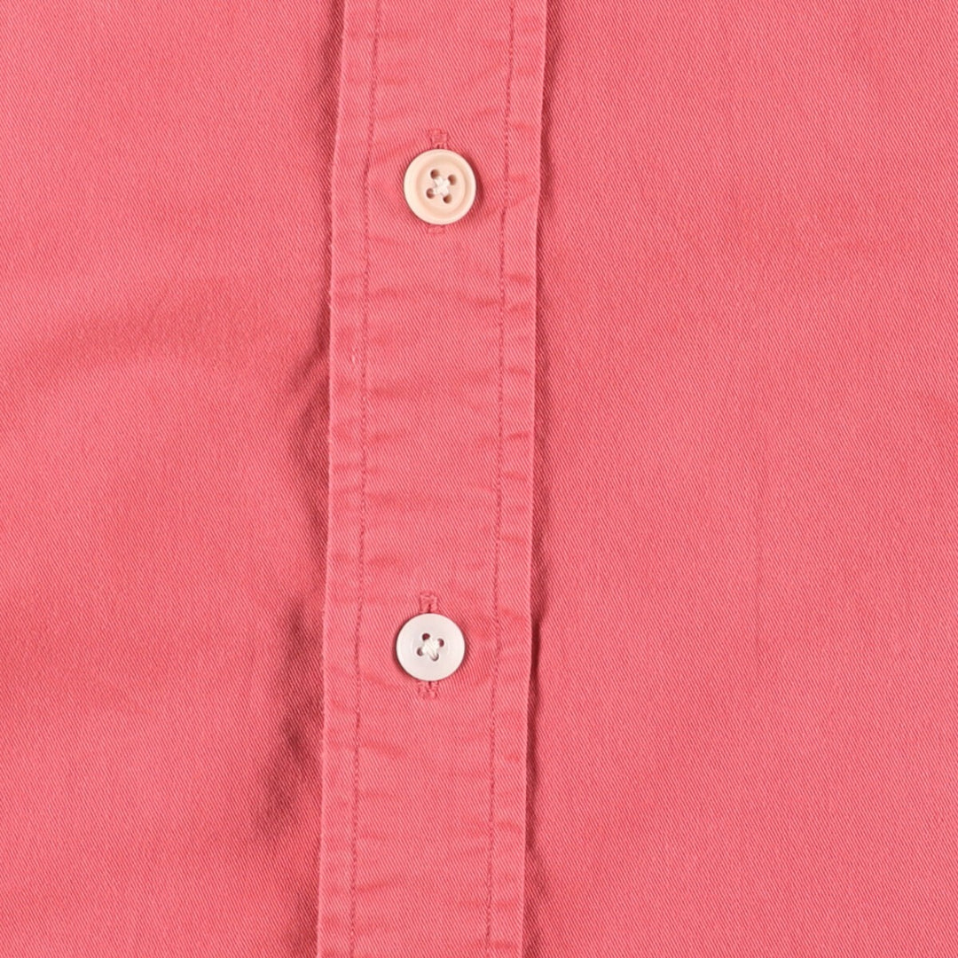 Ralph Lauren POLO by Ralph Lauren long-sleeved cotton shirt, men's size S cotton red type Vintage Second Hand