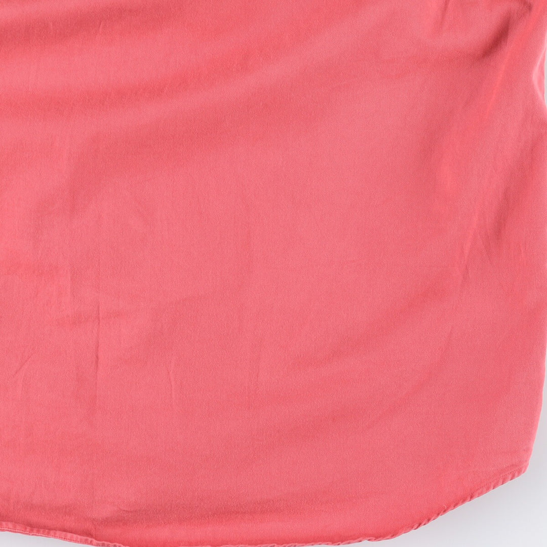 Ralph Lauren POLO by Ralph Lauren long-sleeved cotton shirt, men's size S cotton red type Vintage Second Hand