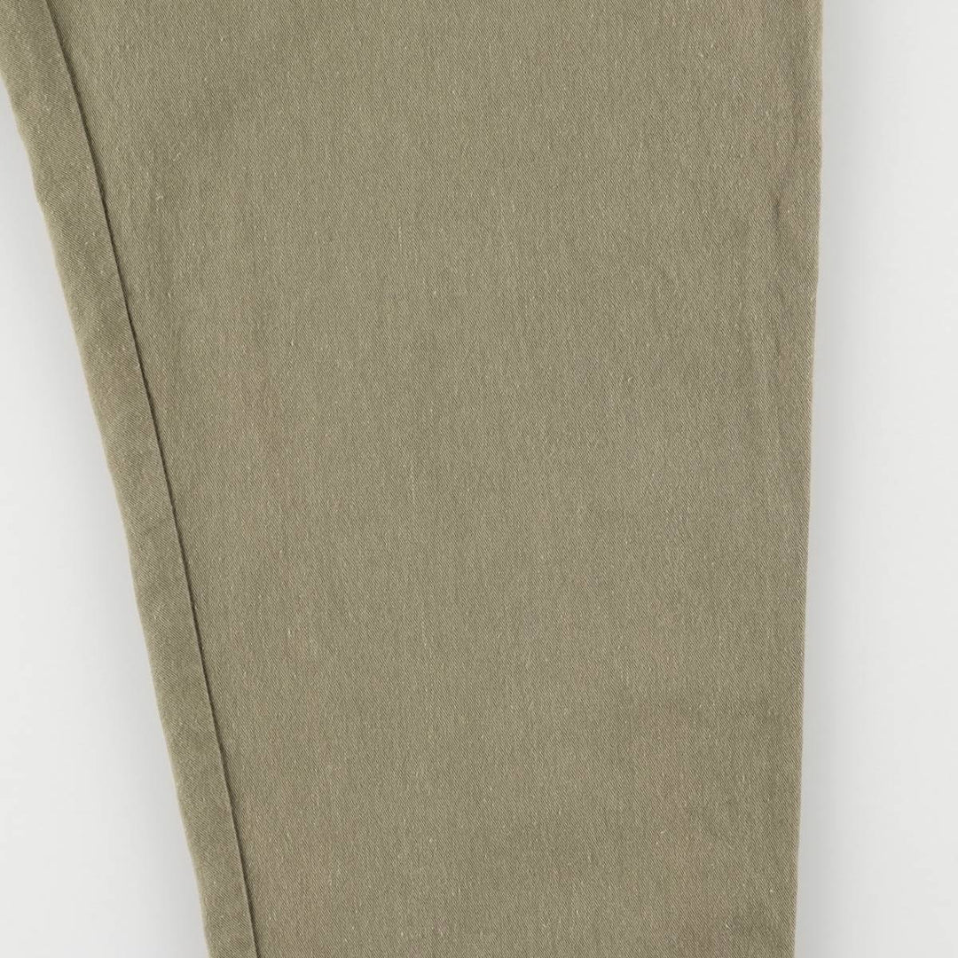 Vintage 80s-90'S NITAYA open collar, 3/4 sleeve jumpsuit, made in the USA, women's size S cotton Khaki type Vintage Second Hand