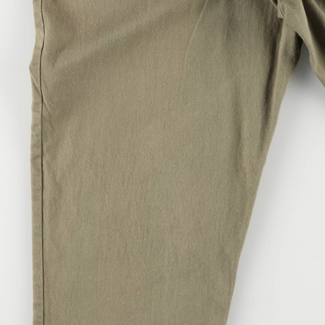 Vintage 80s-90'S NITAYA open collar, 3/4 sleeve jumpsuit, made in the USA, women's size S cotton Khaki type Vintage Second Hand