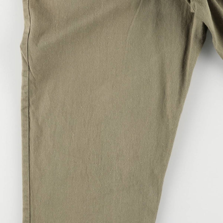 Vintage 80s-90'S NITAYA open collar, 3/4 sleeve jumpsuit, made in the USA, women's size S cotton Khaki type Vintage Second Hand