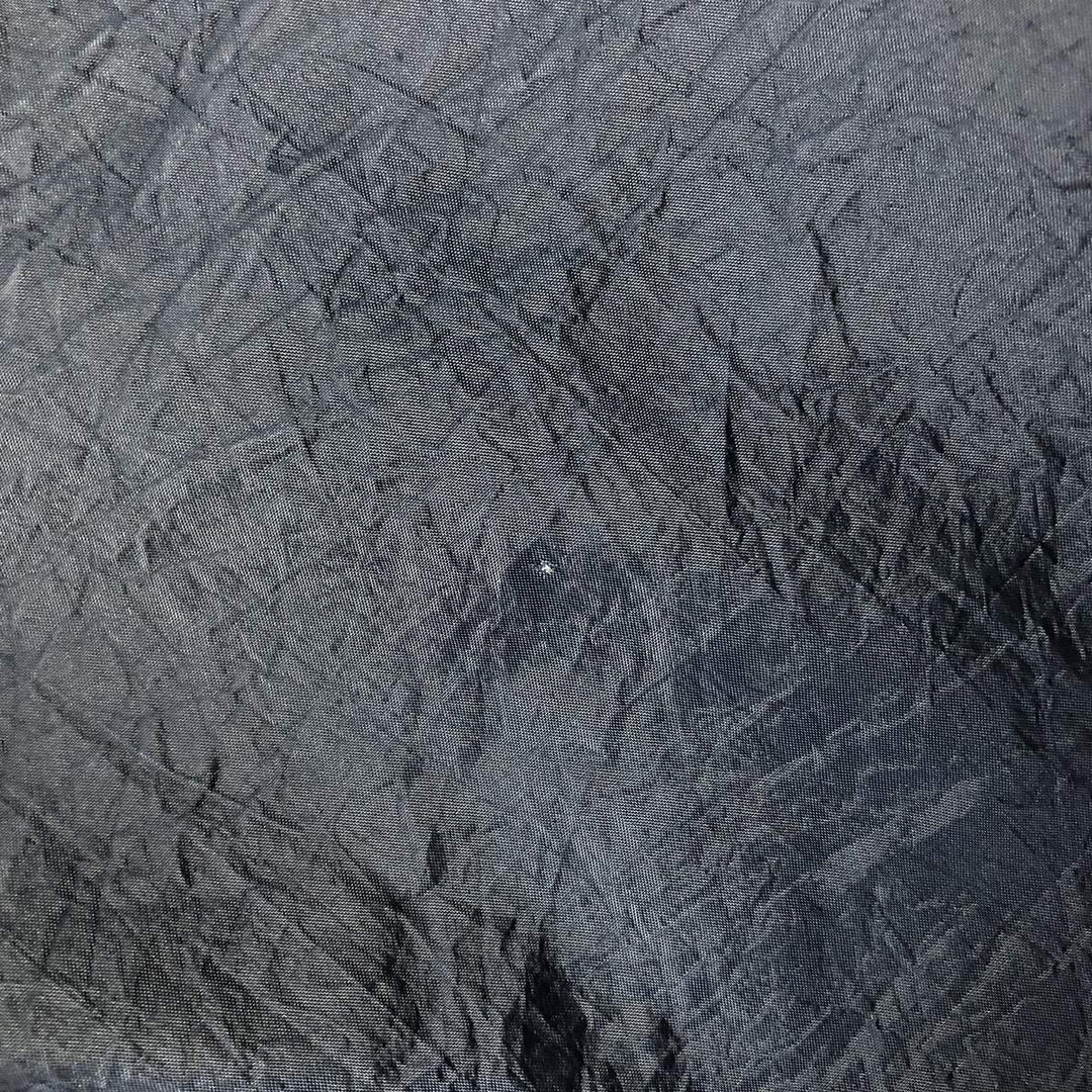 90'S Reebok V-neck nylon pullover, men's size L, vintage Nylon navy blue type Vintage Second Hand