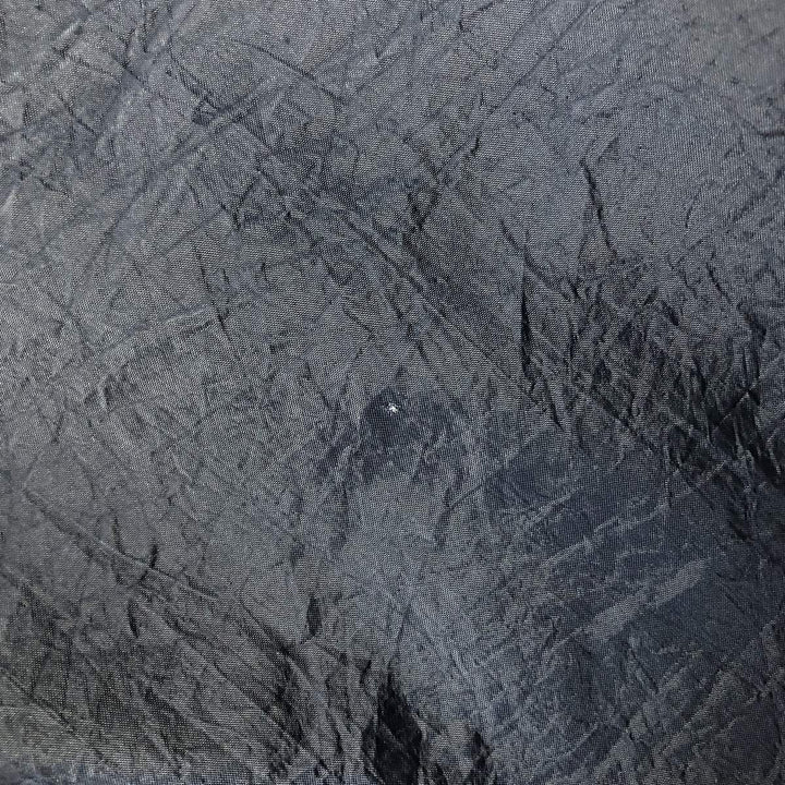 90'S Reebok V-neck nylon pullover, men's size L, vintage Nylon navy blue type Vintage Second Hand