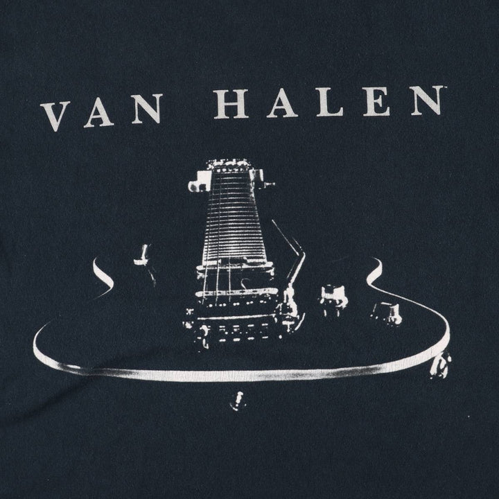 Gildan Van Halen Band T-Shirt, Men's Size Medium cotton black type Vintage Second Hand