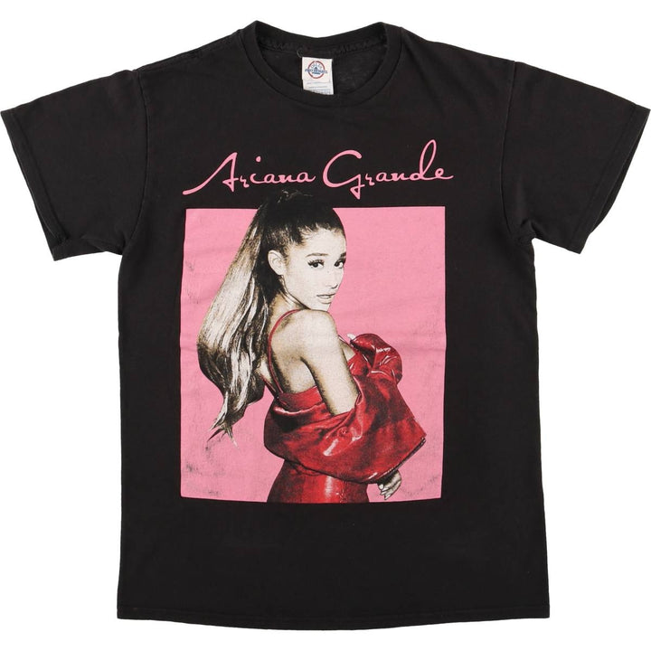 Delta Ariana Grande Band T-Shirt, Men's Size Small cotton black type Vintage Second Hand