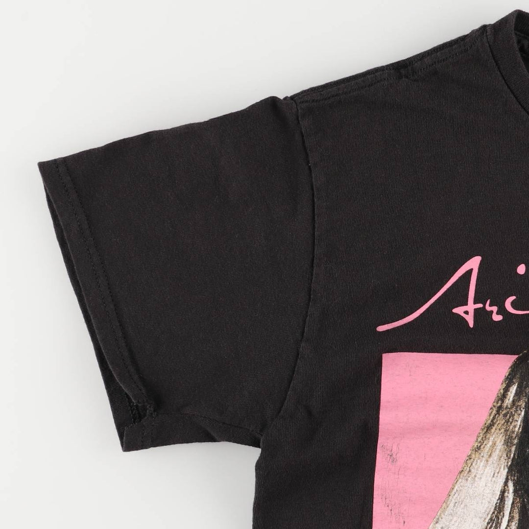 Delta Ariana Grande Band T-Shirt, Men's Size Small cotton black type Vintage Second Hand