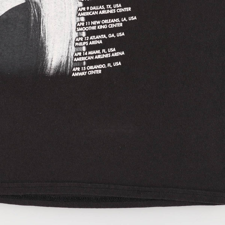 Delta Ariana Grande Band T-Shirt, Men's Size Small cotton black type Vintage Second Hand