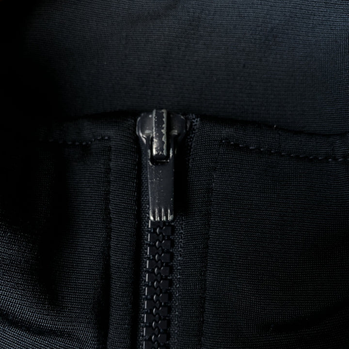 00'S Adidas Back Logo Jersey Track Jacket Men's XL polyester navy blue type Vintage Second Hand