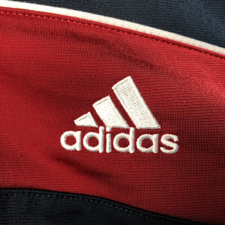 00'S Adidas Back Logo Jersey Track Jacket Men's XL polyester navy blue type Vintage Second Hand