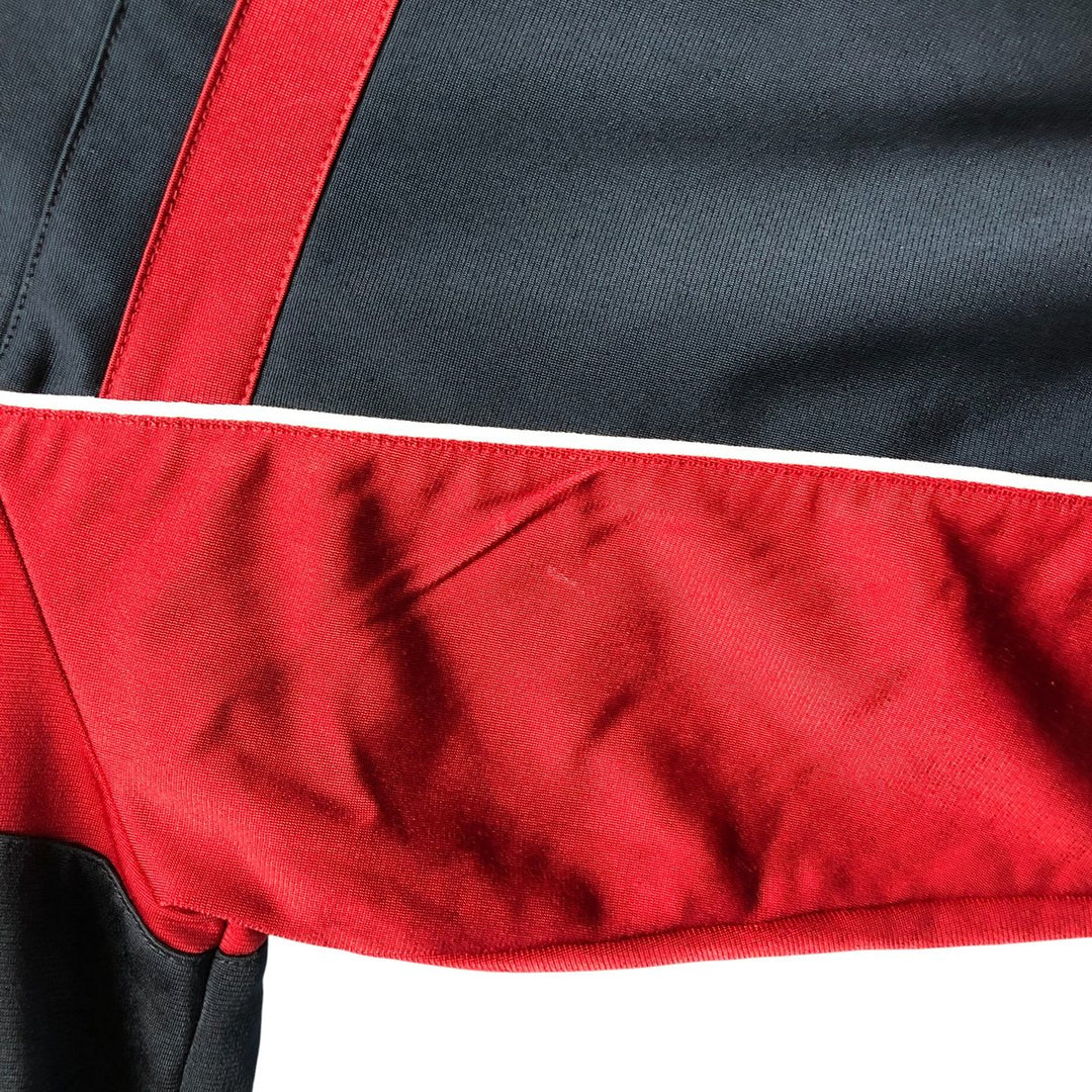 00'S Adidas Back Logo Jersey Track Jacket Men's XL polyester navy blue type Vintage Second Hand