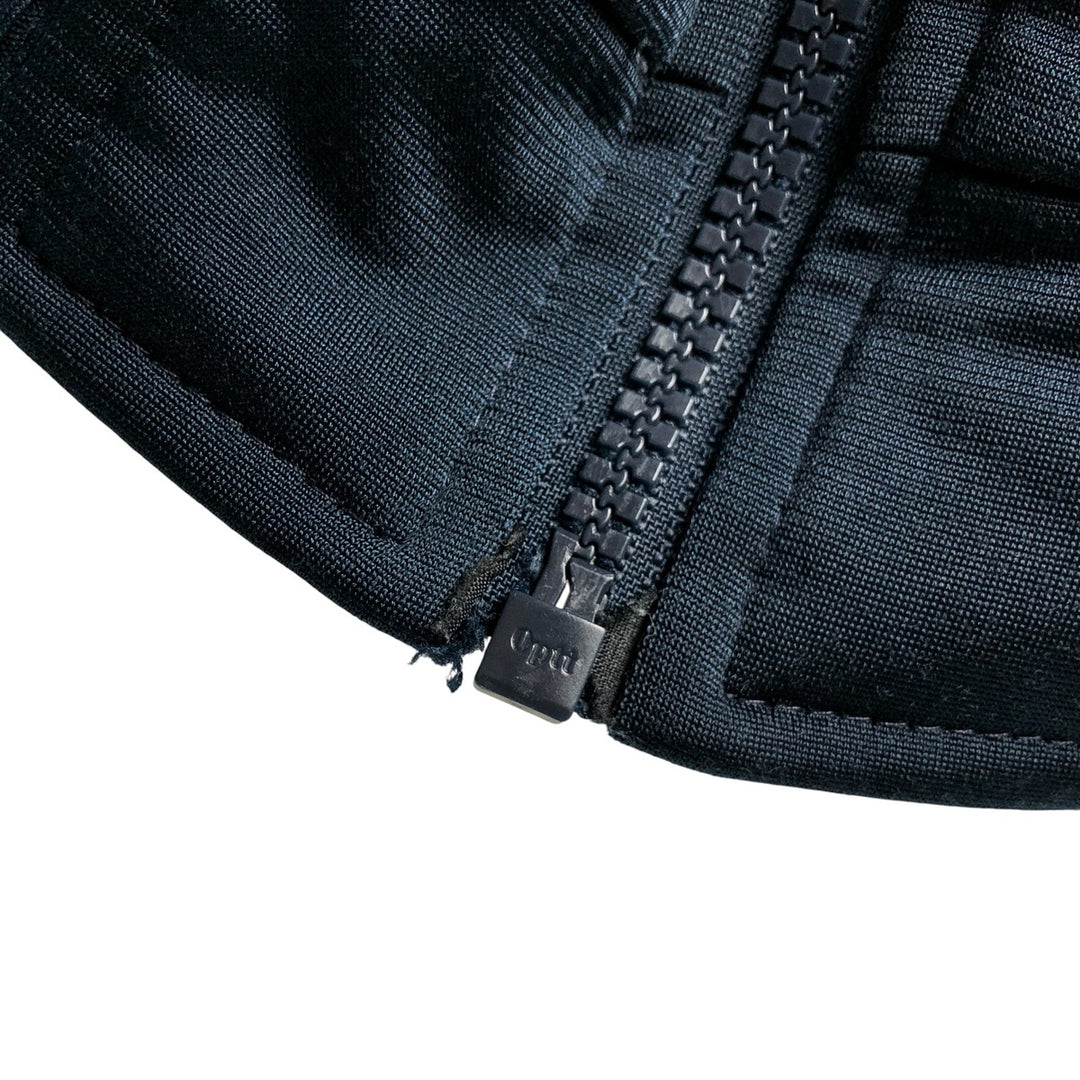 00'S Adidas Back Logo Jersey Track Jacket Men's XL polyester navy blue type Vintage Second Hand