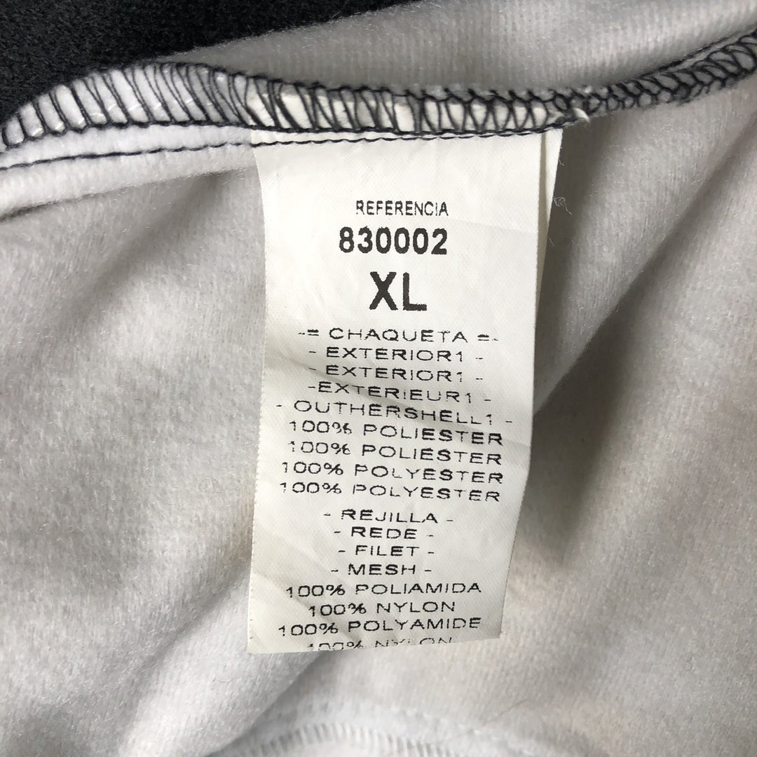 Vintage 90'S Reebok 2-Way Jersey Track Jacket, Men's XL polyester Silver type Vintage Second Hand