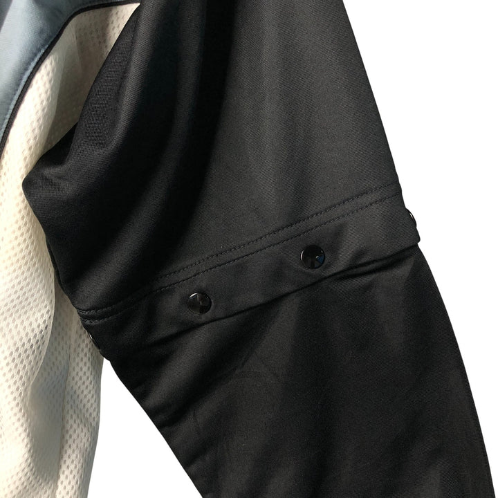 Vintage 90'S Reebok 2-Way Jersey Track Jacket, Men's XL polyester Silver type Vintage Second Hand