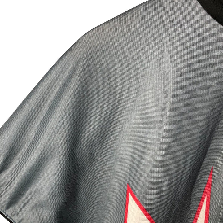 Vintage 90'S Reebok 2-Way Jersey Track Jacket, Men's XL polyester Silver type Vintage Second Hand