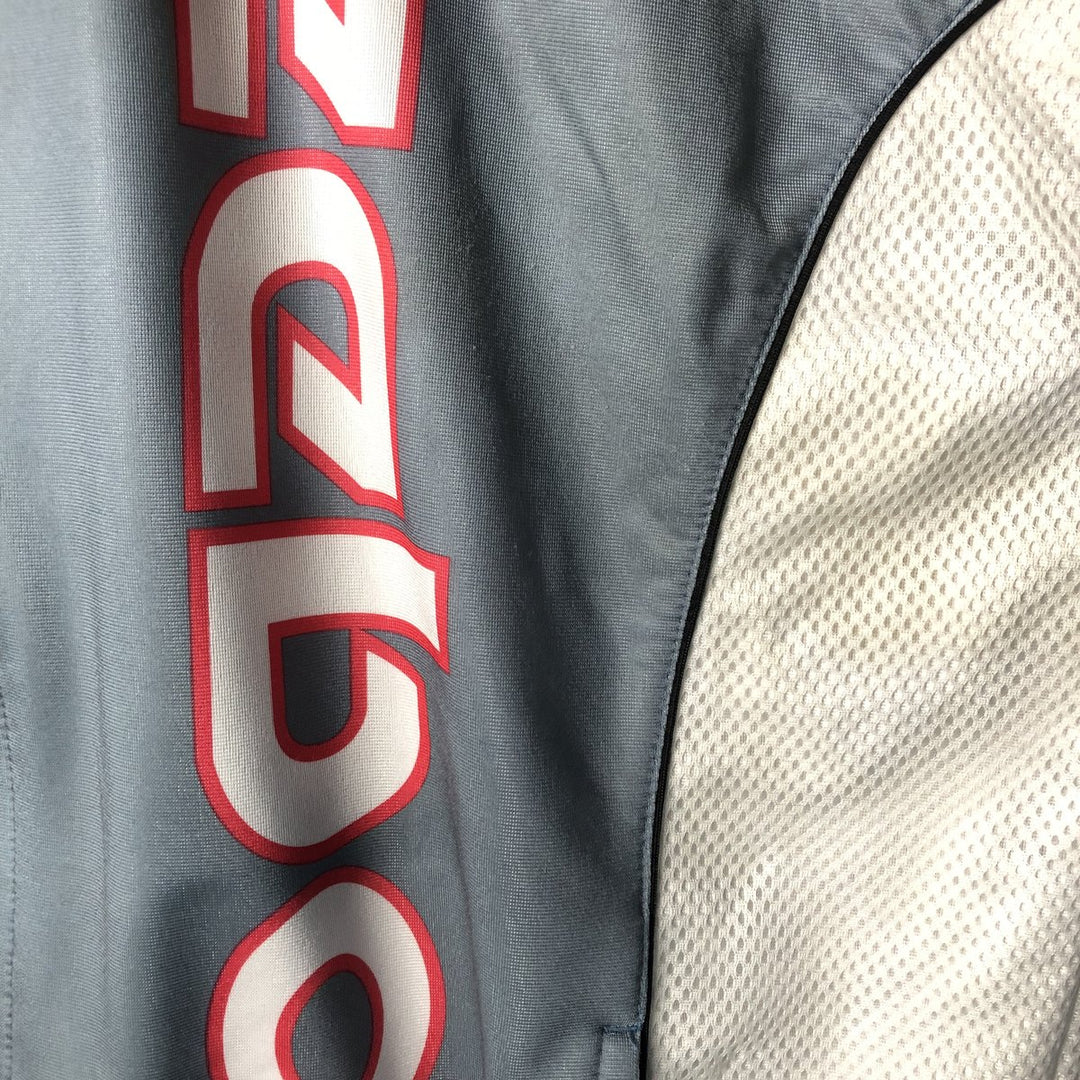 Vintage 90'S Reebok 2-Way Jersey Track Jacket, Men's XL polyester Silver type Vintage Second Hand