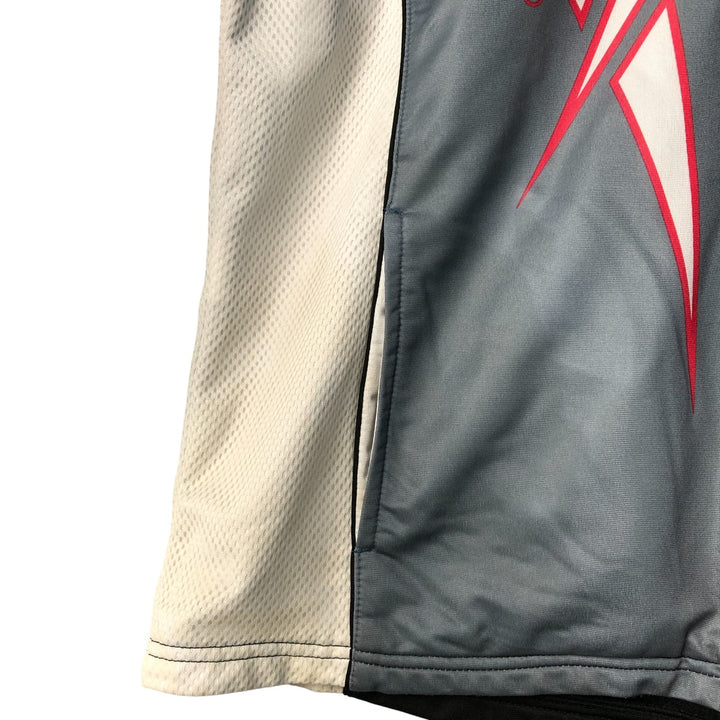 Vintage 90'S Reebok 2-Way Jersey Track Jacket, Men's XL polyester Silver type Vintage Second Hand