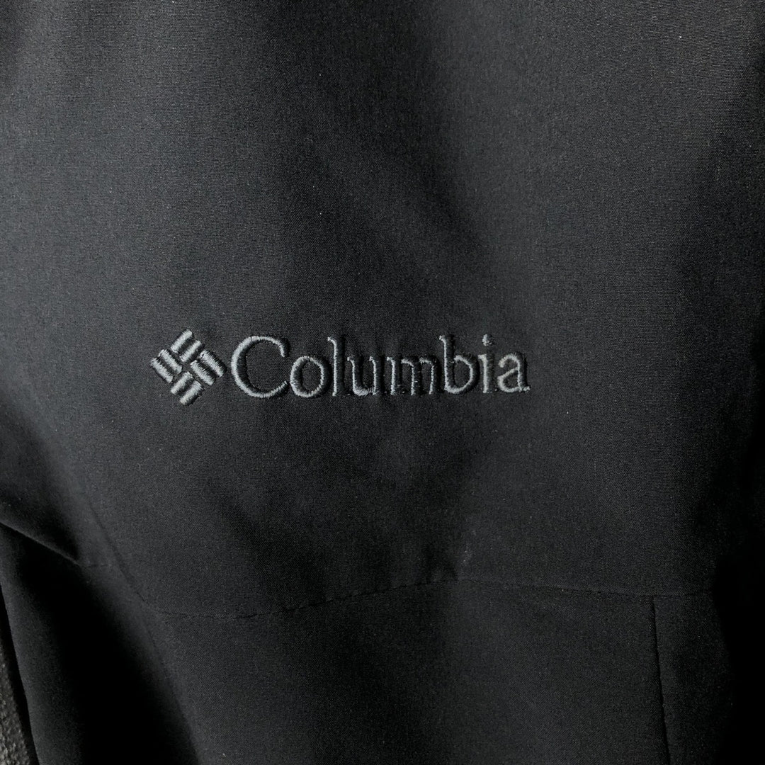Columbia OMNI-TECH OMNI-HEAT Softshell Jacket, Men's Size L polyester black type Vintage Second Hand