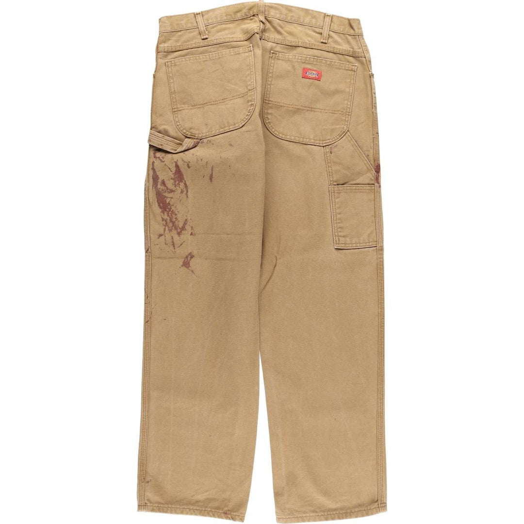 Dickies Painted Duck Painter Pants for Men, W34 equivalent unclear Beige type Vintage Second Hand