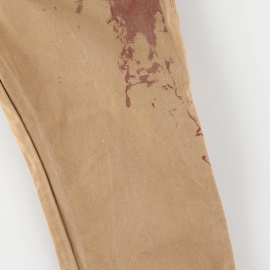 Dickies Painted Duck Painter Pants for Men, W34 equivalent unclear Beige type Vintage Second Hand