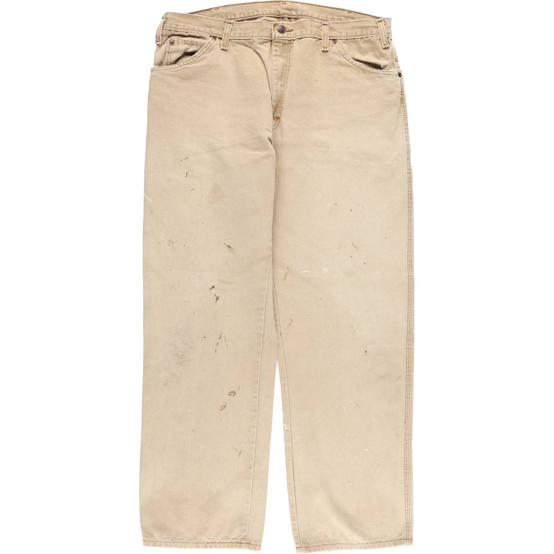 Dickies Duck Painter Pants Men's W37 unclear Beige type Vintage Second Hand