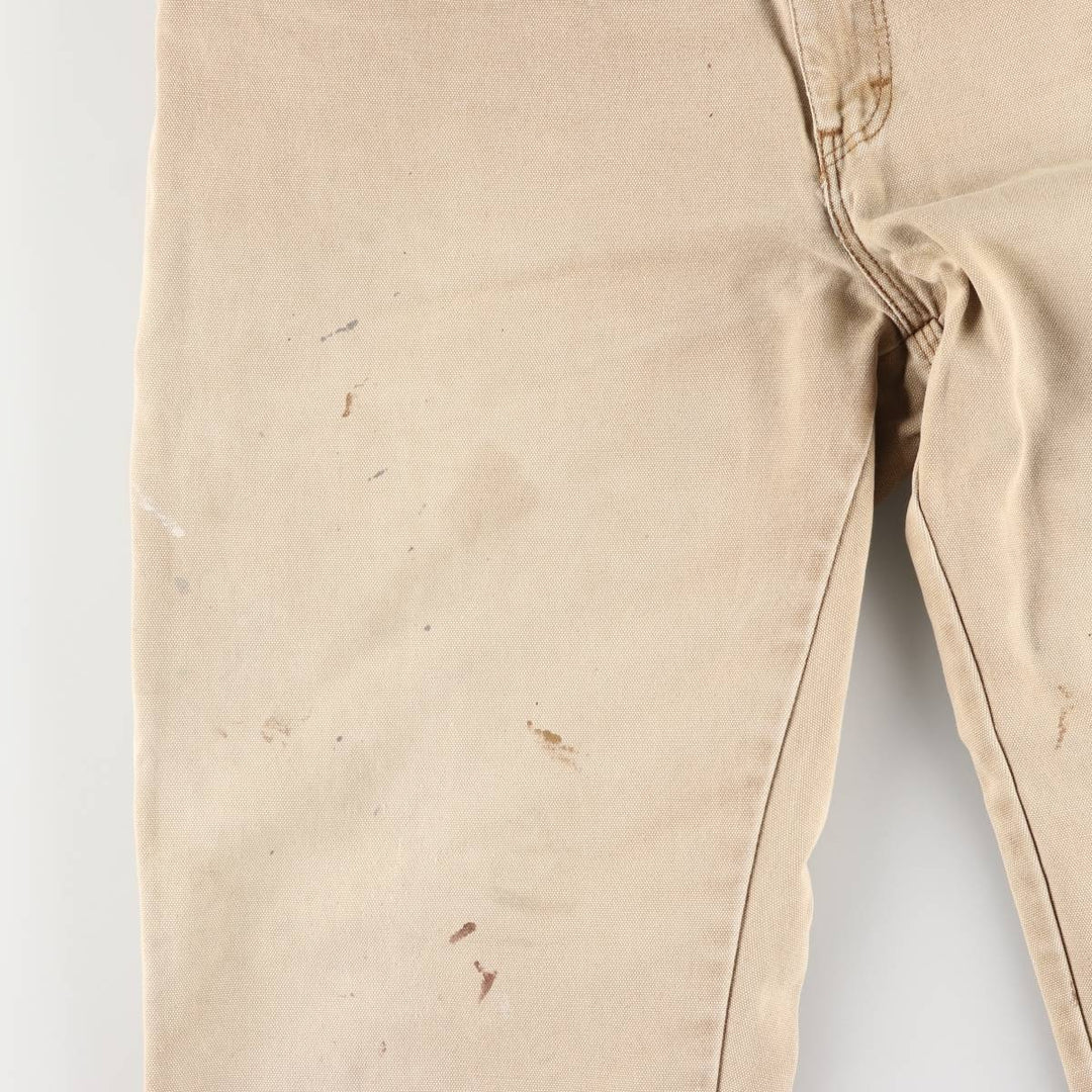 Dickies Duck Painter Pants Men's W37 unclear Beige type Vintage Second Hand