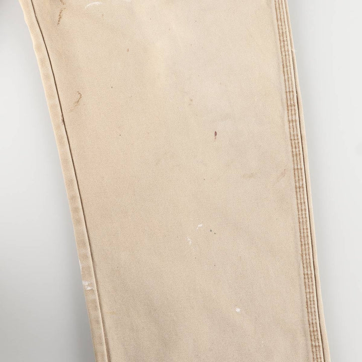 Dickies Duck Painter Pants Men's W37 unclear Beige type Vintage Second Hand