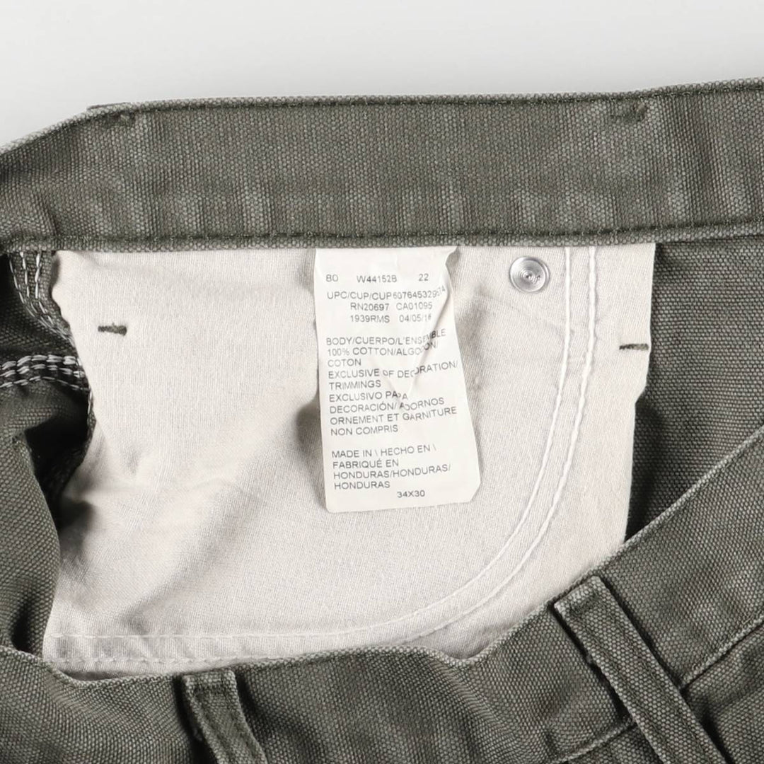 Dickies Duck Painter Pants Men's W34 equivalent cotton Khaki type Vintage Second Hand