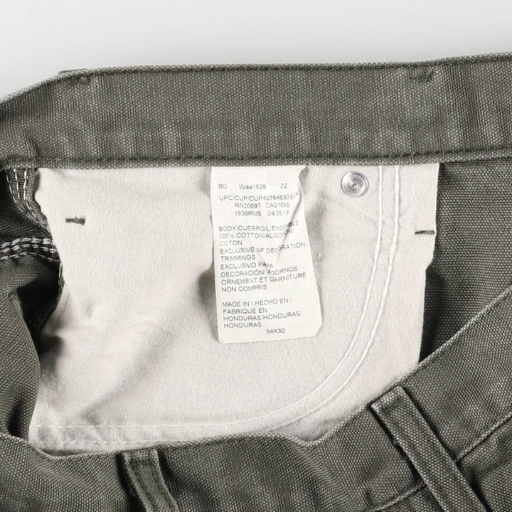 Dickies Duck Painter Pants Men's W34 equivalent cotton Khaki type Vintage Second Hand