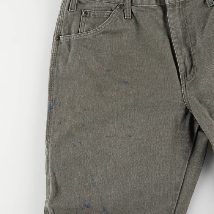 Dickies Duck Painter Pants Men's W34 equivalent cotton Khaki type Vintage Second Hand