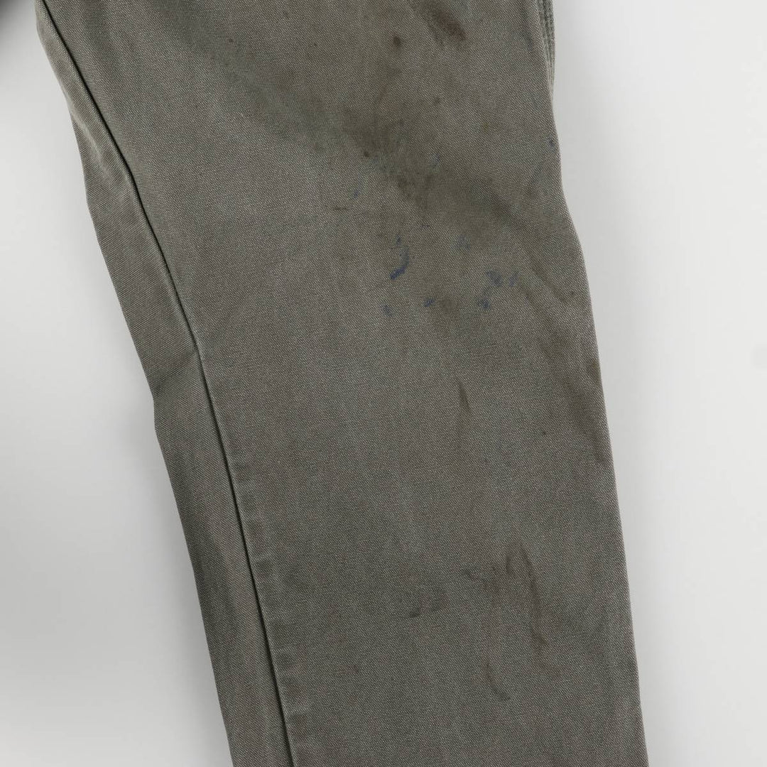 Dickies Duck Painter Pants Men's W34 equivalent cotton Khaki type Vintage Second Hand