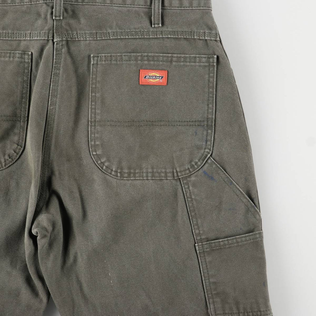 Dickies Duck Painter Pants Men's W34 equivalent cotton Khaki type Vintage Second Hand