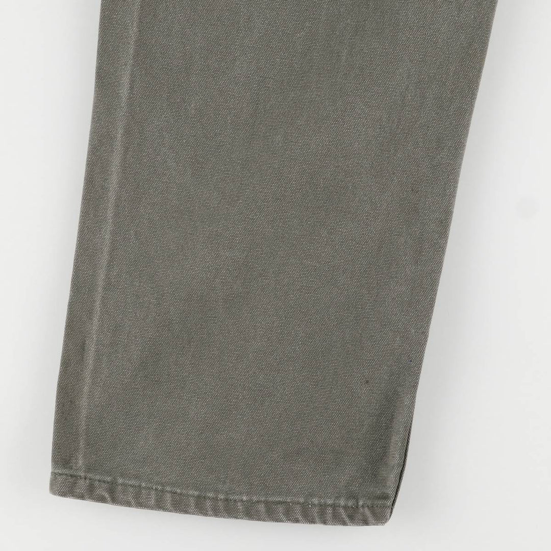 Dickies Duck Painter Pants Men's W34 equivalent cotton Khaki type Vintage Second Hand