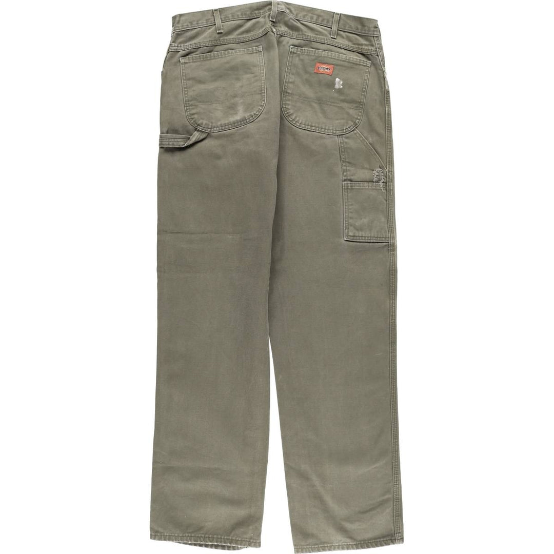 Dickies Duck Painter Pants Men's W37 cotton Khaki type Vintage Second Hand