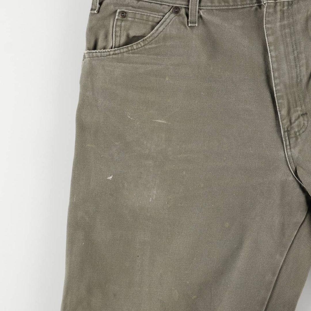 Dickies Duck Painter Pants Men's W37 cotton Khaki type Vintage Second Hand