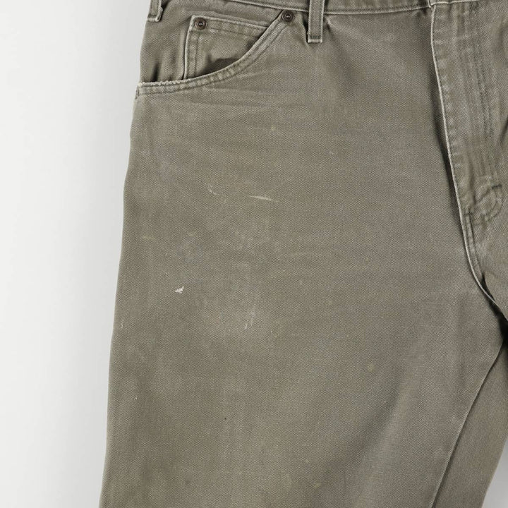 Dickies Duck Painter Pants Men's W37 cotton Khaki type Vintage Second Hand