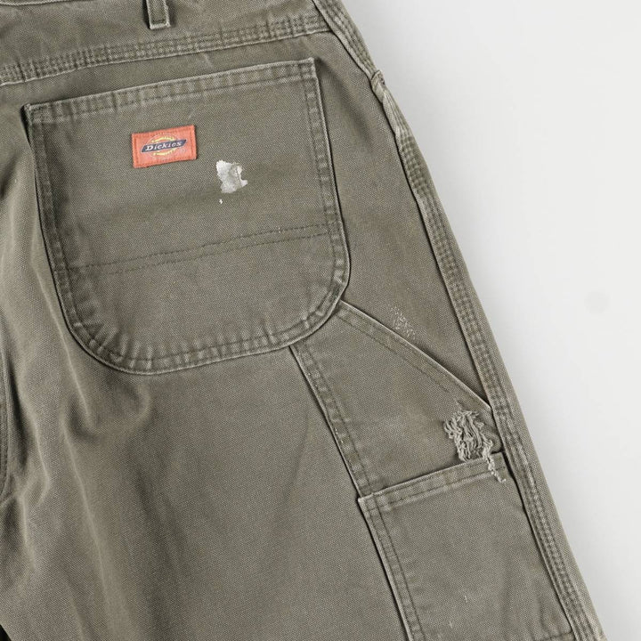Dickies Duck Painter Pants Men's W37 cotton Khaki type Vintage Second Hand