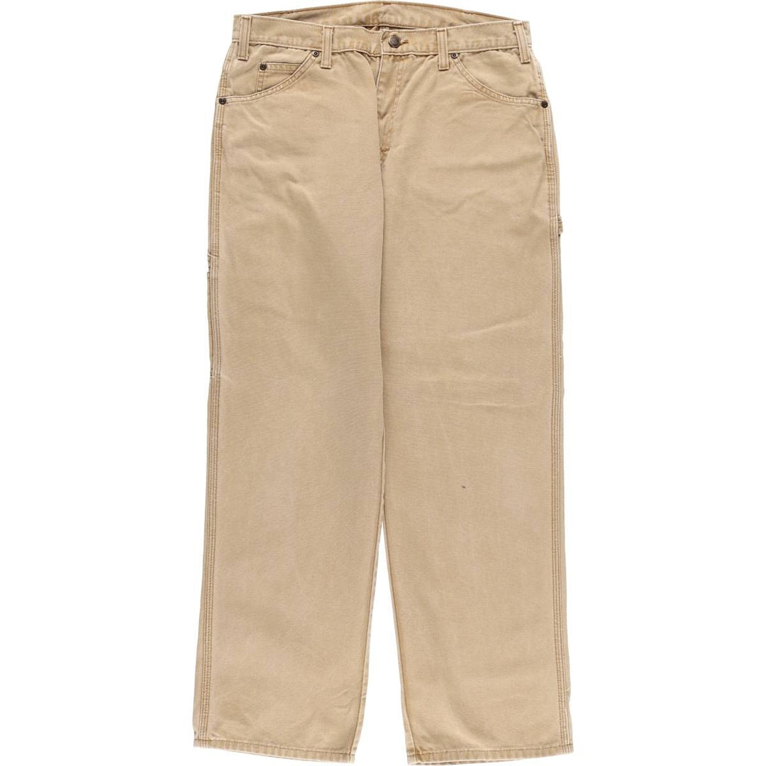 Dickies Duck Painter Pants Men's W33 equivalent cotton Beige type Vintage Second Hand