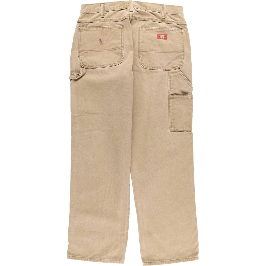 Dickies Duck Painter Pants Men's W33 equivalent cotton Beige type Vintage Second Hand