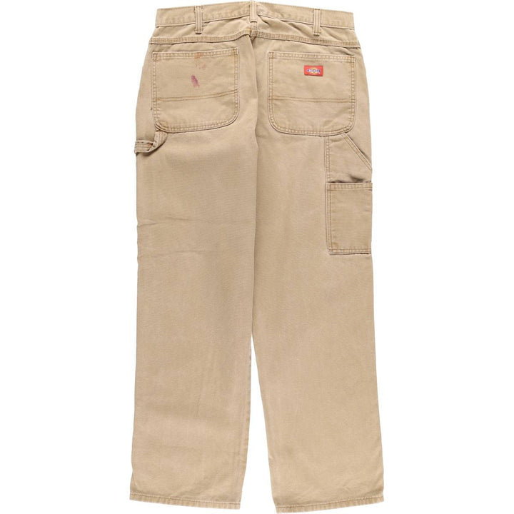 Dickies Duck Painter Pants Men's W33 equivalent cotton Beige type Vintage Second Hand