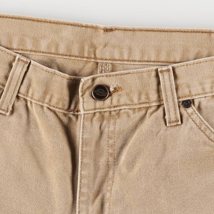Dickies Duck Painter Pants Men's W33 equivalent cotton Beige type Vintage Second Hand