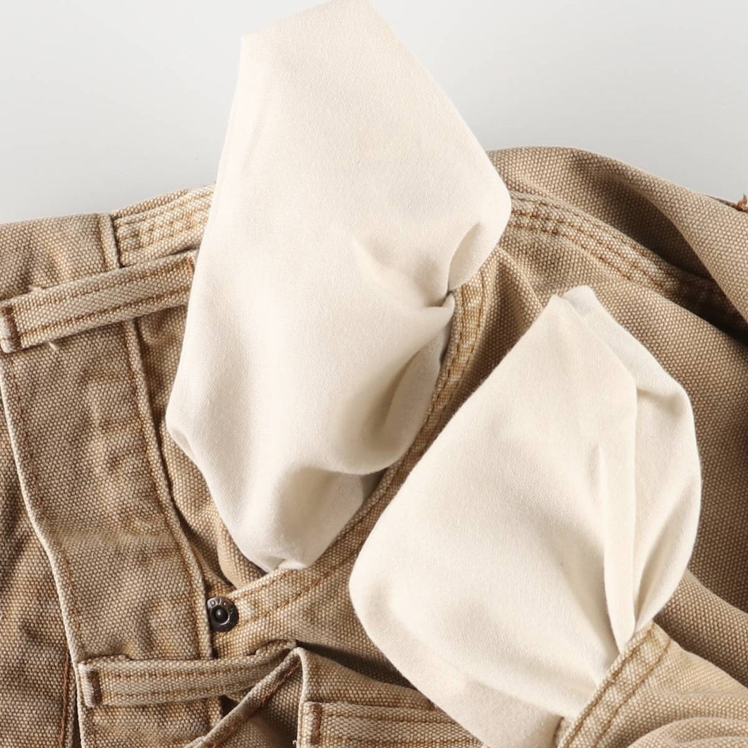 Dickies Duck Painter Pants Men's W33 equivalent cotton Beige type Vintage Second Hand