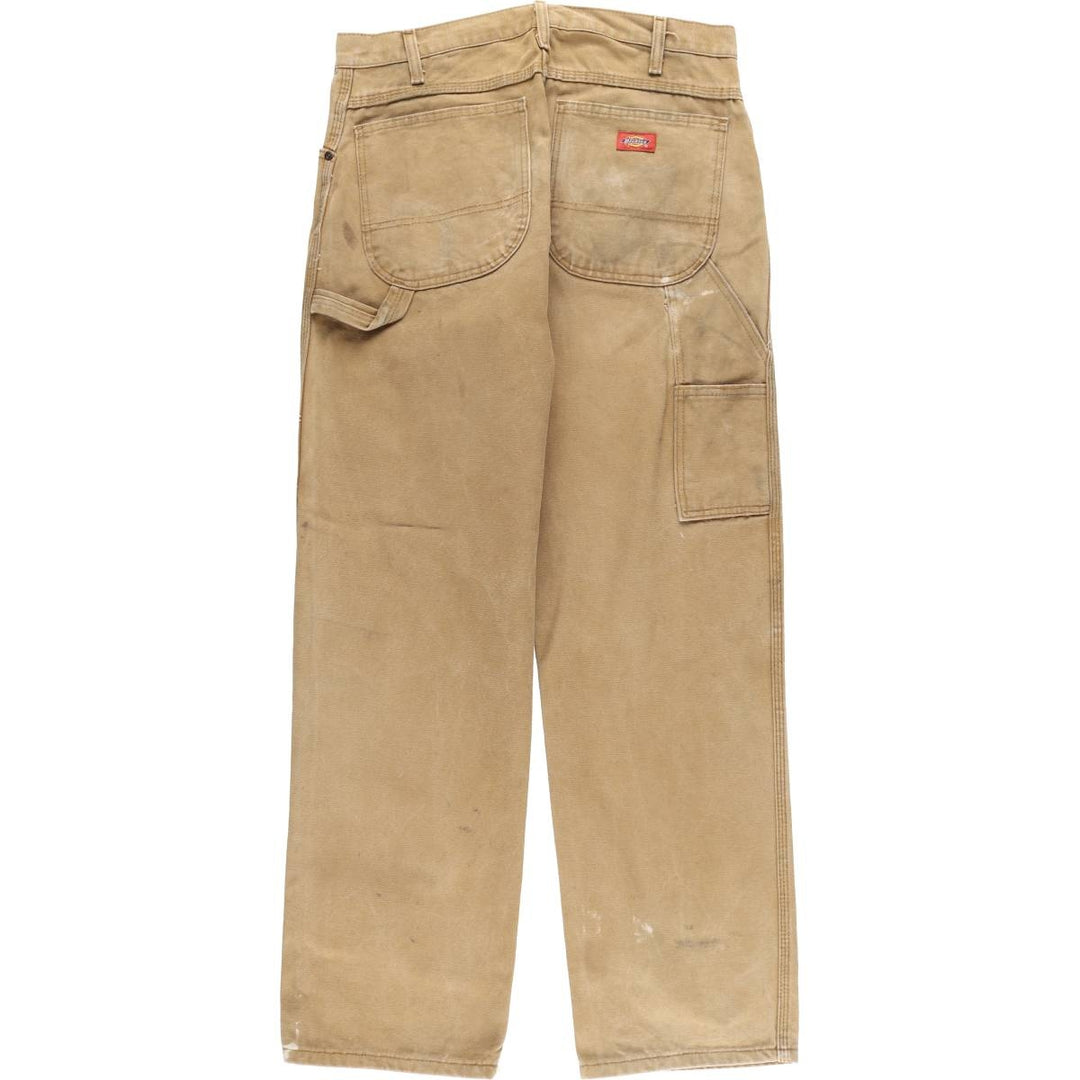Dickies Duck Painter Pants Men's W33 equivalent cotton Beige type Vintage Second Hand