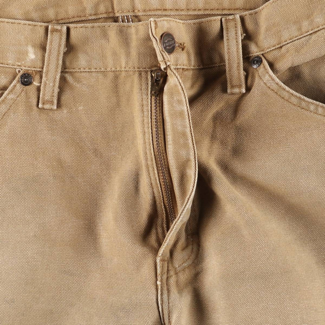 Dickies Duck Painter Pants Men's W33 equivalent cotton Beige type Vintage Second Hand
