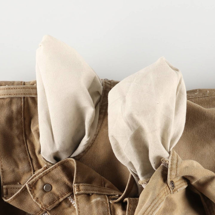 Dickies Duck Painter Pants Men's W33 equivalent cotton Beige type Vintage Second Hand
