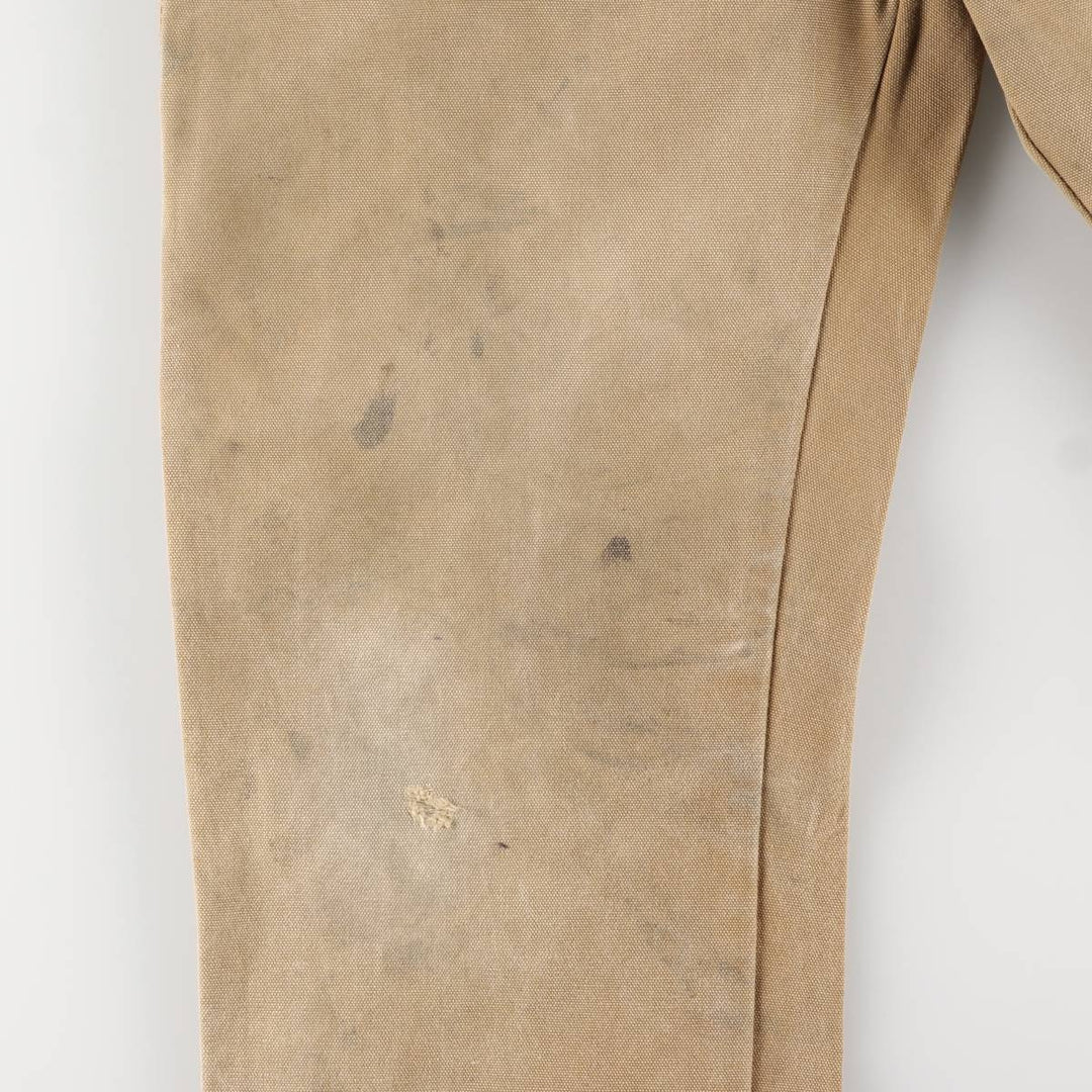 Dickies Duck Painter Pants Men's W33 equivalent cotton Beige type Vintage Second Hand