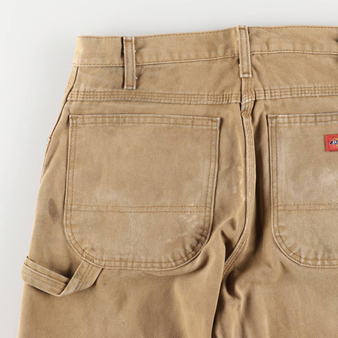 Dickies Duck Painter Pants Men's W33 equivalent cotton Beige type Vintage Second Hand