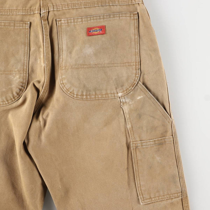 Dickies Duck Painter Pants Men's W33 equivalent cotton Beige type Vintage Second Hand