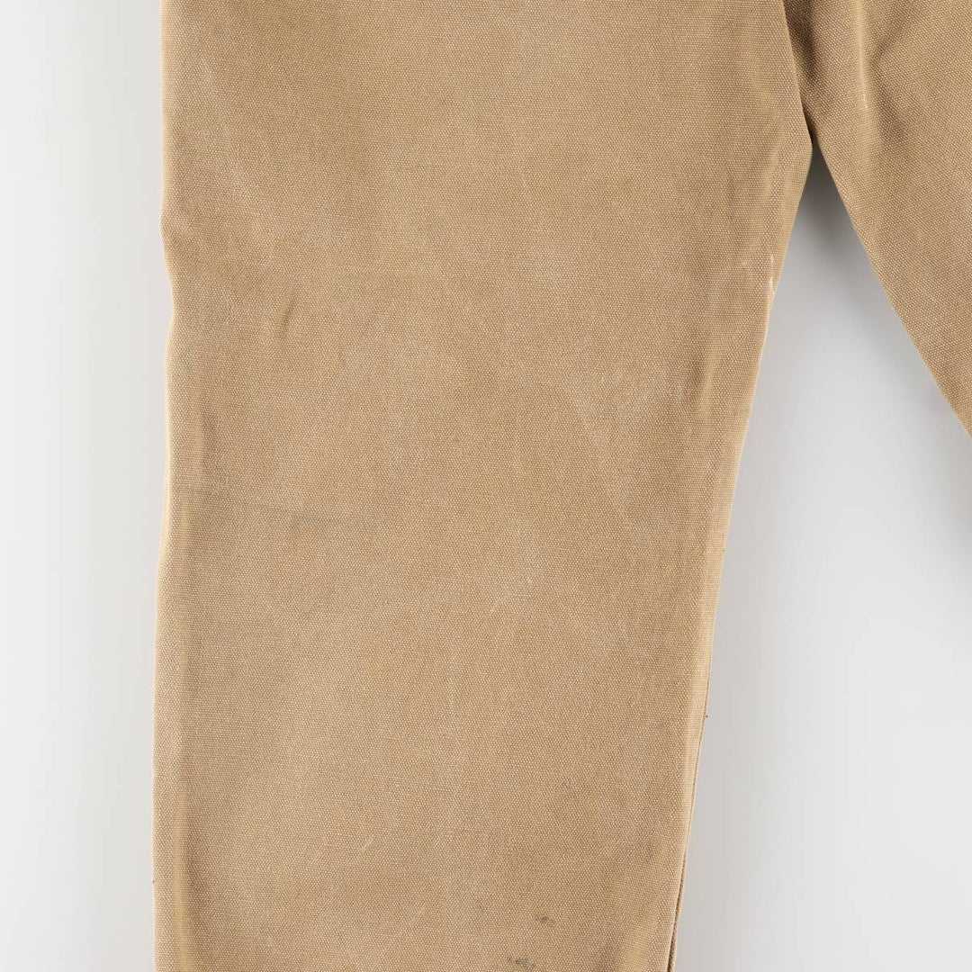 Dickies Duck Painter Pants Men's W33 equivalent cotton Beige type Vintage Second Hand