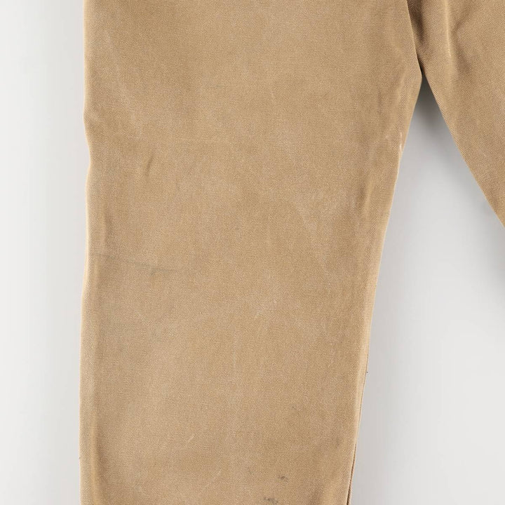 Dickies Duck Painter Pants Men's W33 equivalent cotton Beige type Vintage Second Hand